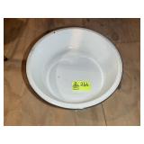 ENAMEL PAN, 18 IN DIAMETER