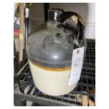 STONEWARE JUG MARKED NO 2, 12 IN TALL