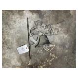 CAST IRON DECORATIVE OUTDOOR BELL