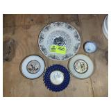 GROUP OF DECORATIVE PLATES