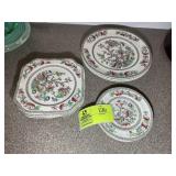 11 PIECES OF INDIAN TREE JOHNSON BROTHERS ENGLAND