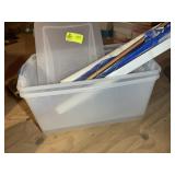 EMPTY TOTES WITH BLINDS