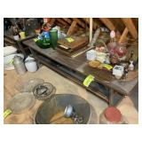 PAIR OF COFFEE TABLES, APPROX 60 IN X 18 IN X 16 I