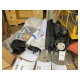 TRADE SHOW BACKDROP, FRAME, APPROX 20FT X 20 FT