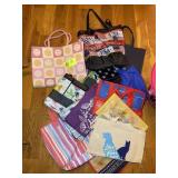 GROUP OF TOTE BAGS