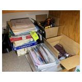 LARGE GROUP OF OFFICE SUPPLIES SCISSORS MAGNIFYING