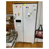 WHIRLPOOL SIDE BY SIDE REFRIGERATOR FREEZER TYPE 2