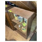 3 TIER SHELF 23 IN X 9 IN X 39 IN, NO CONTENTS