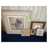 GROUP OF NATIVE AMERICAN THEMED PRINTS AND PICTURE