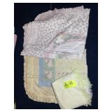 GROUP OF BABY BLANKETS
