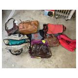 GROUP OF BAGS AND PURSES