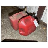 PAIR OF GAS CANS