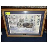 FRAMED AND MATTED PRINT TITLED HEART AND SOUL BY M