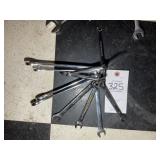 GROUP OF STANLEY WRENCHES, METRIC