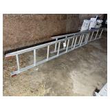 ALL AMERICAN LADDER 16 FT ALUMINUM EXTENSION LADDE