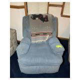BLUE LANE UPHOLSTERED ROCKER RECLINER