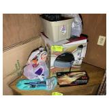 LARGE GROUP OF HAIR RELATED ITEMS, CURLERS, DRYERS
