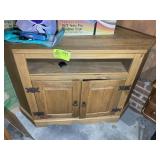 CORNER TV CABINET 46 IN X 20.5 IN X 32 IN, NO CONT