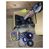 ASSORTED CURLING IRONS, CURLERS, AND STRAIGHTENER