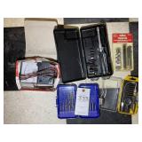 ASSORTED TOOLS, BOLT EXTRACTORS, VOLTMETER, SCREW