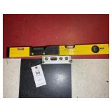 PAIR OF LEVELS, 24 IN AND 7 IN