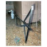 LARGE BOOM ARM OF SOME SORT, EXTRA METAL TUBES AND
