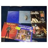GROUP OF RECORDS, AL GREEN, ROLLING STONES, WHITNE