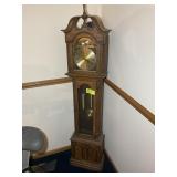 TEMPUS FUGIT CANTERBURY GRANDMOTHER CLOCK, 16 IN W