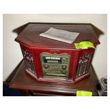 MEMOREX AM/FM CD PHONO CASSETTE RADIO, WORKING