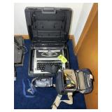 ROYAL TYPEWRITER AND SONY CAMCORDER