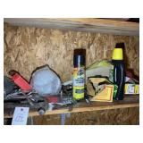 MIDDLE SHELF AND SHED MISCELLANEOUS CONTENTS HAMME