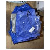 GROUP OF THREE TARPS MISCELLANEOUS SIZES CONDITION