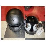 PAIR OF MOTORCYCLE HELMETS, SIZE XL