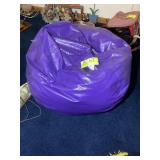 PURPLE BEAN BAG