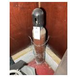 24 IN TALL ARGON BOTTLE, APPEARS TO BE EMPTY