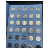 50 STATE COMMEMORATIVE QUARTER FOLDER WITH ASSORTE