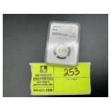 1946 WASHINGTON QUARTER MINT MARK S GRADED MS66, I