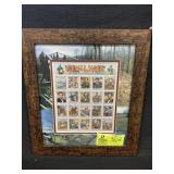 FRAMED AND MATTED PRINT OF CIVIL WAR COLLECTION 32