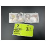 GROUP INCLUDING PAIR OF 2005 BUFFALO NICKLES AND 2