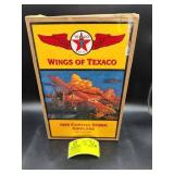 WINGS OF TEXACO DIE-CAST METAL COIN BANK, 1929 CUR