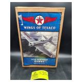 WINGS OF TEXACO DIE-CAST METAL COIN BANK, 1932 NOR