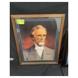 TWO FRAMED AND MATTED PRINTS, TITLED THE GHETTYSBU