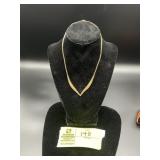 APPEARS TO BE MARKED 14K YELLOW GOLD NECKLACE APPR