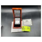 2019 AMERICAN SILVER EAGLE ONE DOLLAR COIN, FIRST