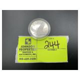 2008 UNITED STATES BALD EAGLE COMMEMORATIVE SILVER