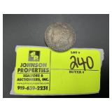 1884 MORGAN SILVER DOLLAR MINT MARK CC