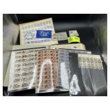 GROUP OF WORLD STAMPS, SOME VINTAGE, SOME SHEETS,