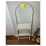 TWO STEP METAL STEP STOOL