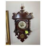 A GERMAN, FREISCHWINGER 'FREE-SWINGER' WALL CLOCK,