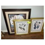 GROUP OF MAGNOLIA THEMED PRINTS, 19 IN X 23 IN AND